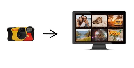 Digitaliseer uw wegwerpcamera