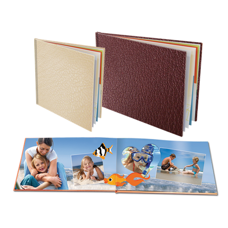 Livres Fixcover Cuir Papier Photo