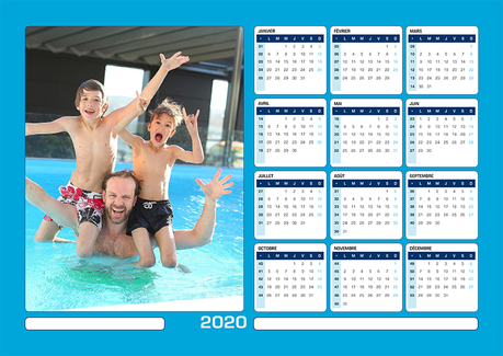 Calendrier Magnétique A3 Vertical