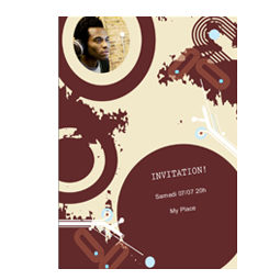 Carte Simple 12x17 sur papier satiné