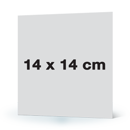 Carte Simple 14x14 sur papier satiné