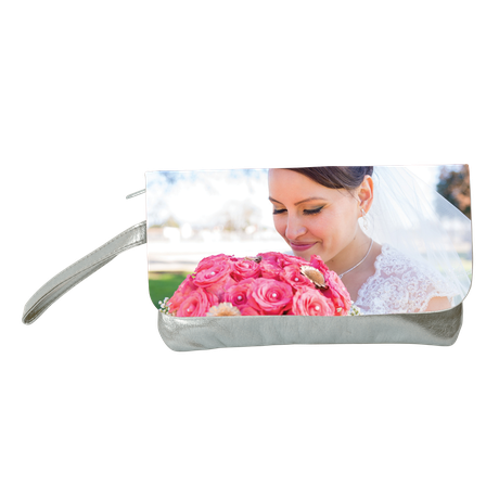 Trousse à maquillage - argentée