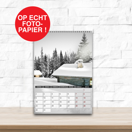 Wandkalender 15x21 Fotopapier