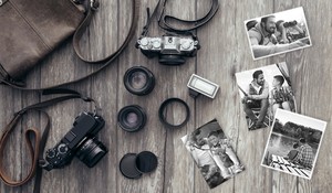 Tirage photo en noir et blanc