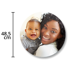 Photo sur Alu - Rond 48,5cm Photo sur Alu - Rond 48,5cm