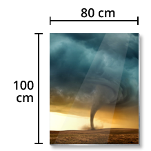 Photo sur Alu 80x100 Photo sur Alu 80x100