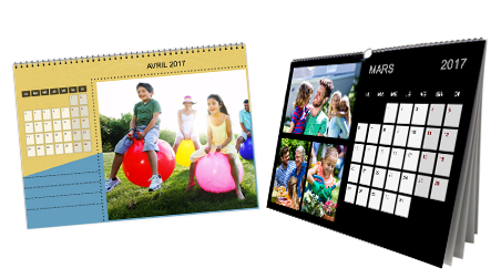 Calendrier A3 horizontal